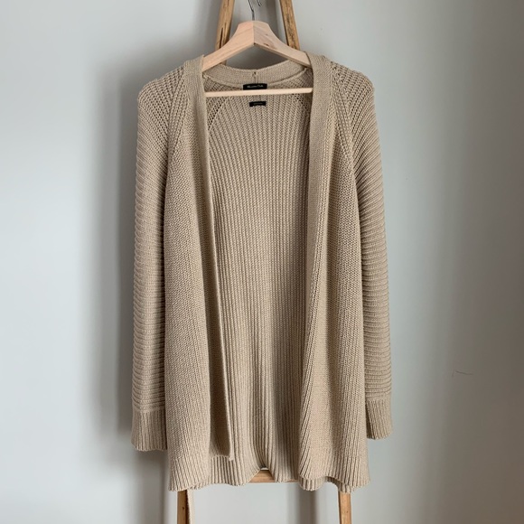 Massimo dutti knit belted cardigan - Picture 2 of 7